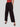 Bombay High Black Women's Premium Cotton Solid Knit Wide Leg All Day Pants