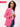 Women's Pure Cotton Regular Fit Pink Blazer