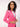 Women's Pure Cotton Regular Fit Pink Blazer