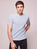 Men's Premium Cotton Solid Knit T-Shirt