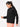 Women's Solid Black Knit Hoodie Jacket