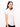 Women's Solid Bright White Y-Placket Puffed Sleeve Shirt