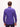 Men's Slim Fit Pure Cotton Violet Indigo Button Down Collar Solid Shirt