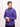 Men's Slim Fit Pure Cotton Violet Indigo Button Down Collar Solid Shirt