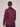 Men's Slim Fit Pure Cotton Dark Burgundy Button Down Collar Solid Shirt