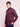 Men's Slim Fit Pure Cotton Dark Burgundy Button Down Collar Solid Shirt