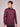 Men's Slim Fit Pure Cotton Dark Burgundy Button Down Collar Solid Shirt