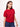 Women's Red Premium Cotton Regular Fit Crew Neck Knit Top