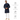 Men's Regular Fit Navy Blue Solid  Kurta