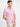 Men's Slim Fit Pure Cotton Solid Light Pink Short Sleeve Oxford Shirt