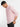 Men's Comfort  Fit Pure Cotton Light Pink Semi Formal Check Shirt