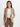 Women's Tan Beige Viscose Linen Blend Tailored Soho Blazer