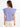 Women's Lavender Flutter Sleeve With Lace Regular Fit Top