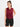 Maroon Sleeveless Regular Fit with Drawcord Training Jacket For Women