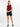 Maroon Sleeveless Regular Fit with Drawcord Training Jacket For Women