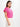 Women's Fuchsia Drop Shoulder Boxy Fit Top