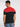 Men's Red And Black Regular Fit T-Shirt