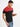 Men's Red And Black Regular Fit T-Shirt