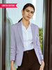 Women's Lavender Haze Viscose Linen Blend Tailored Soho Blazer